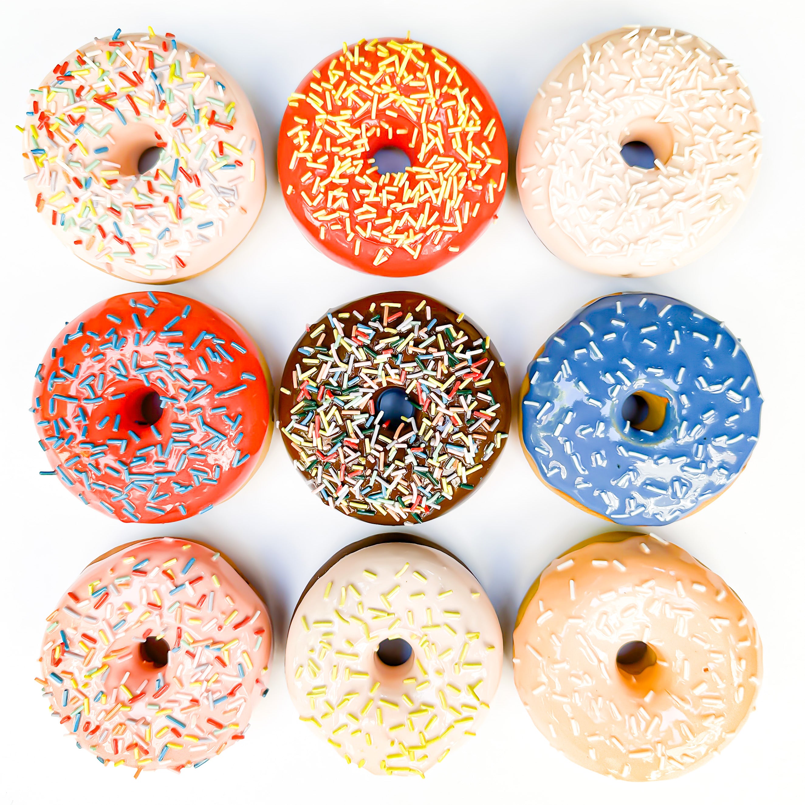 1973 Very Berry Sprinkle Ceramic Donut