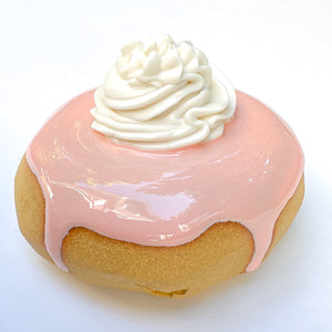 1809 Strawberry Cream Filled Ceramic Donut